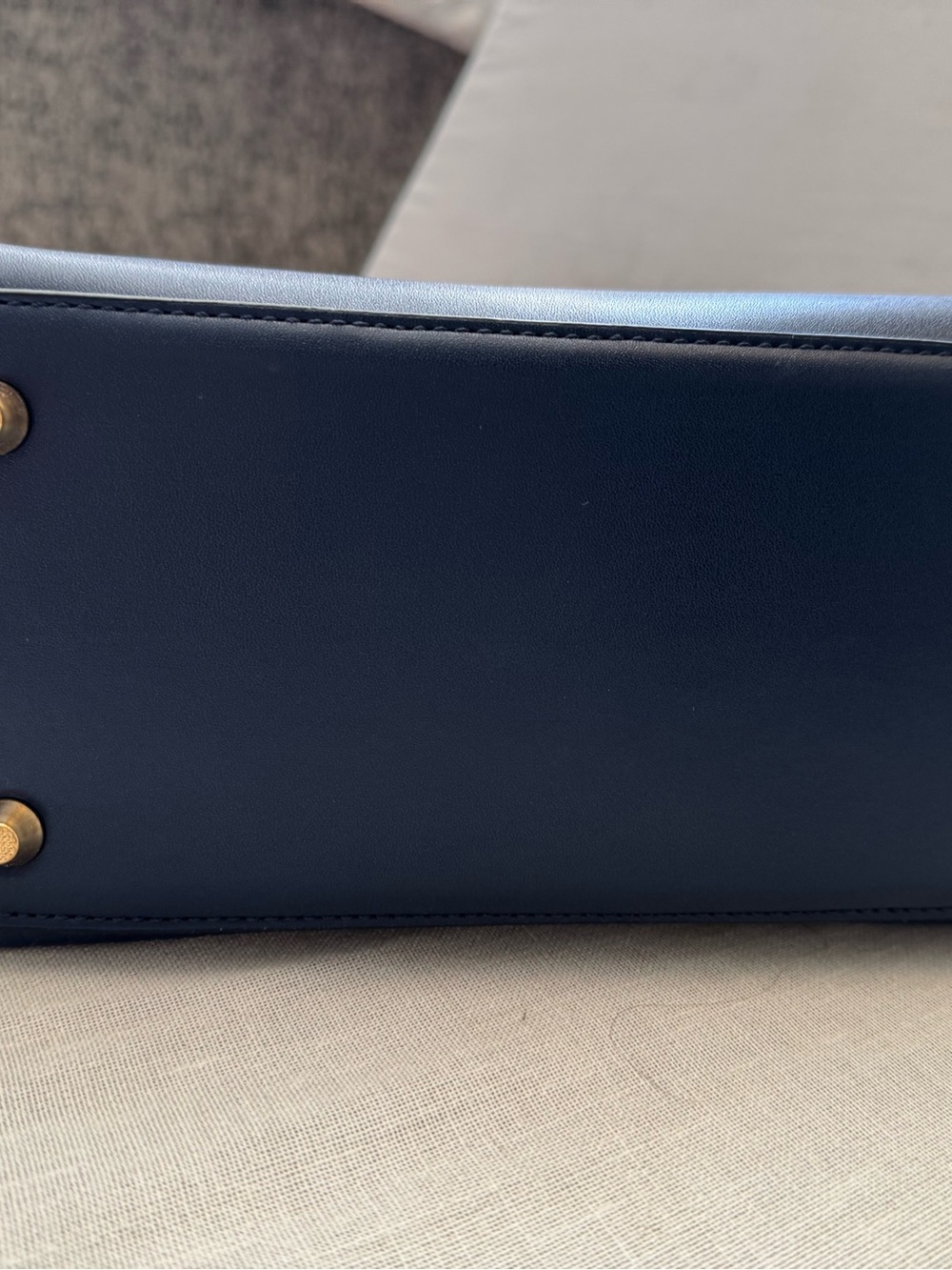 Love luxury style handbag blue crocodile leather - BRAND NEW with shoulder strap - Picture 9 of 10